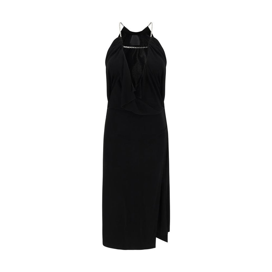 Midi Dress with halter neckline