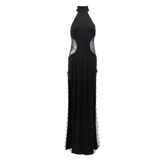 Black Viscose Long
