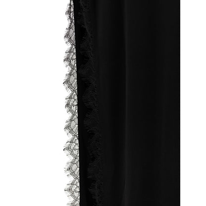 Black Viscose Long