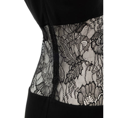 Black Viscose Long