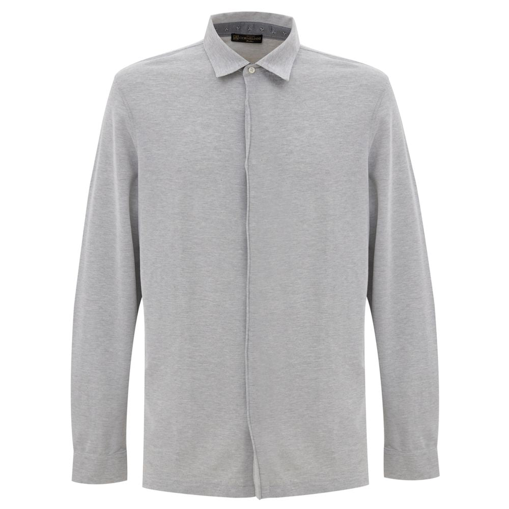 Gray Cotton Shirt
