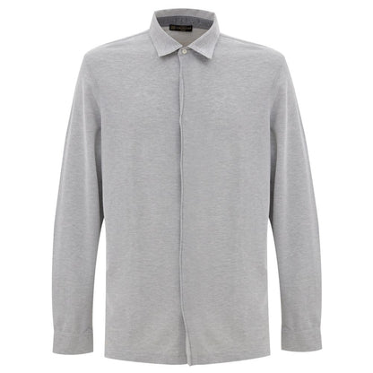 Gray Cotton Shirt