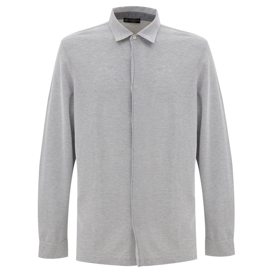 Gray Cotton Shirt