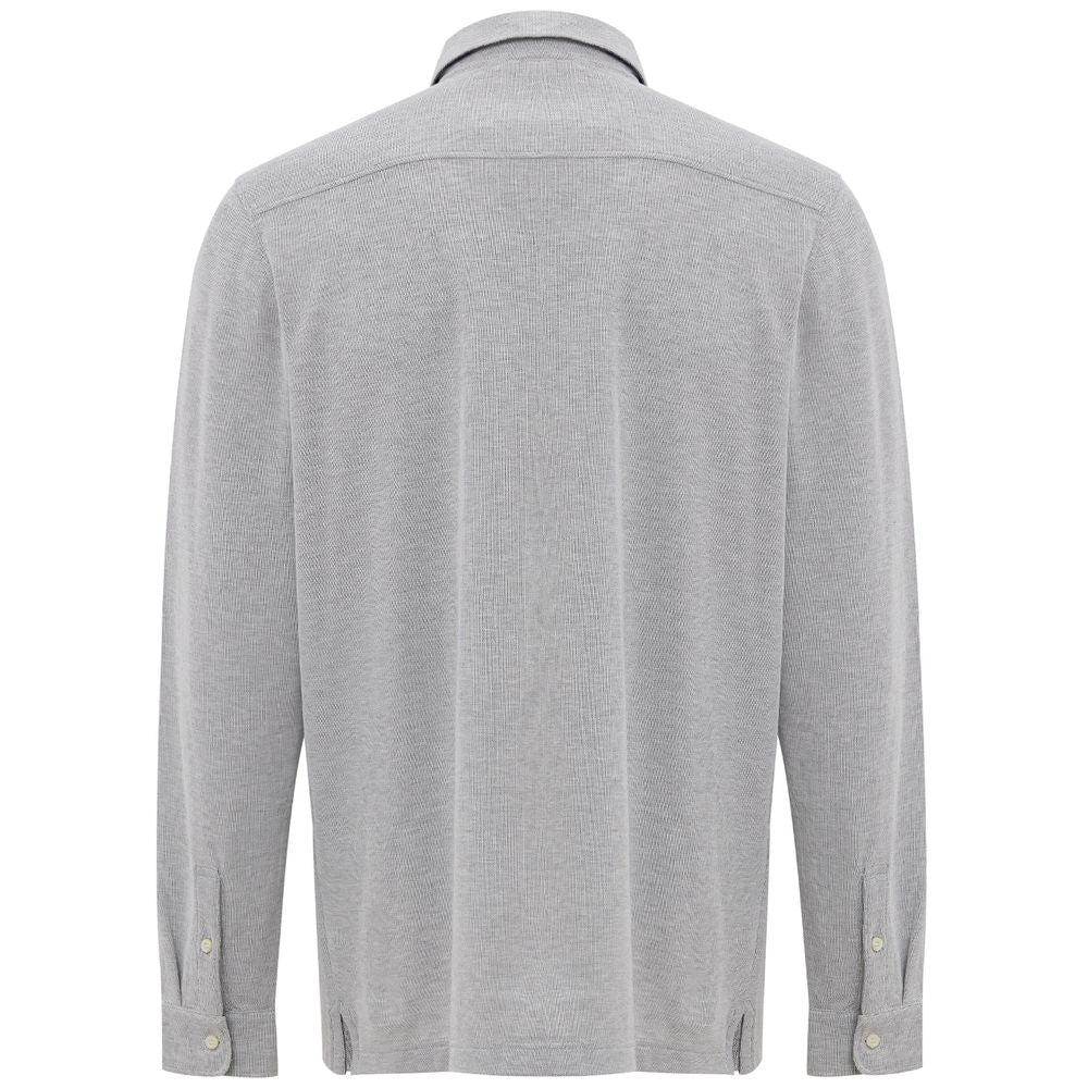 Gray Cotton Shirt