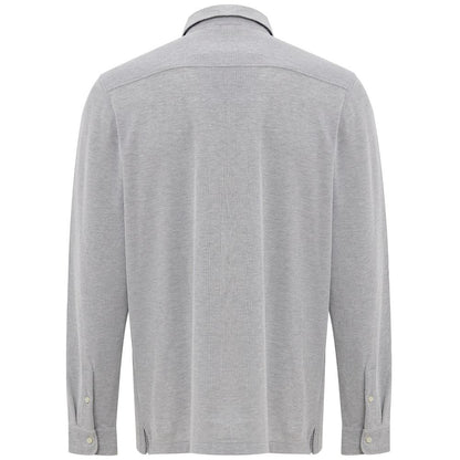 Gray Cotton Shirt