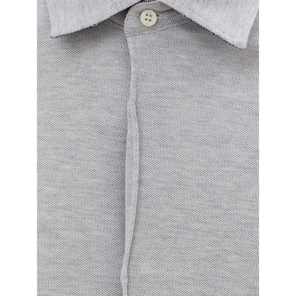 Gray Cotton Shirt