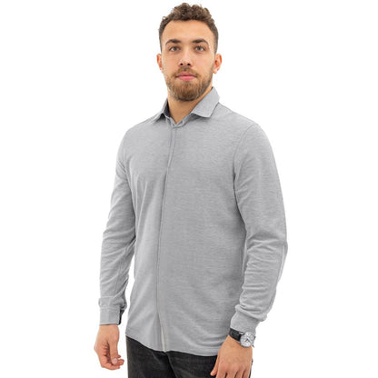 Gray Cotton Shirt