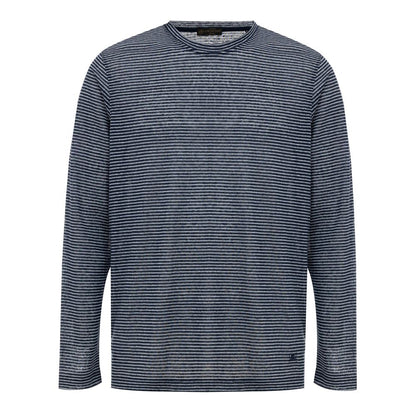 Blue Linen Long Sleeve