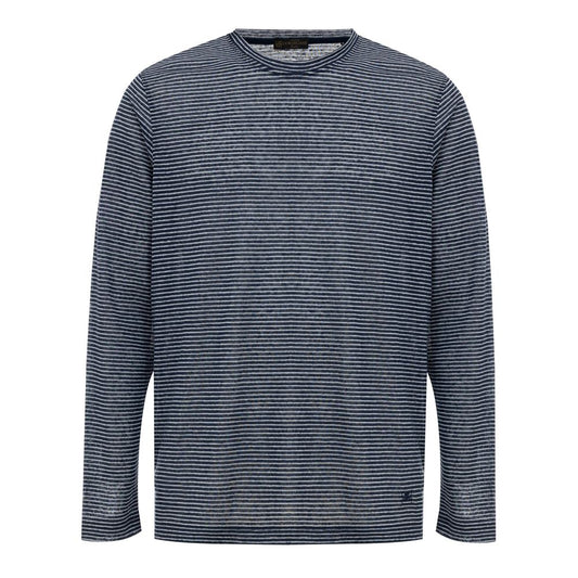 Blue Linen Long Sleeve