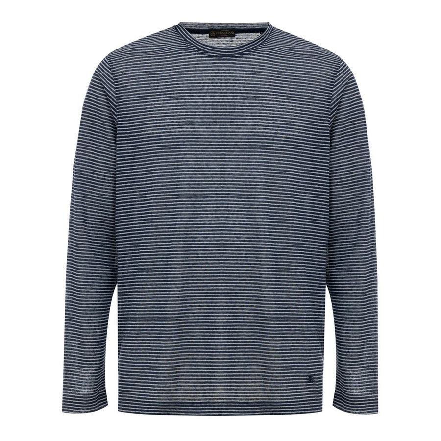 Blue Linen Long Sleeve