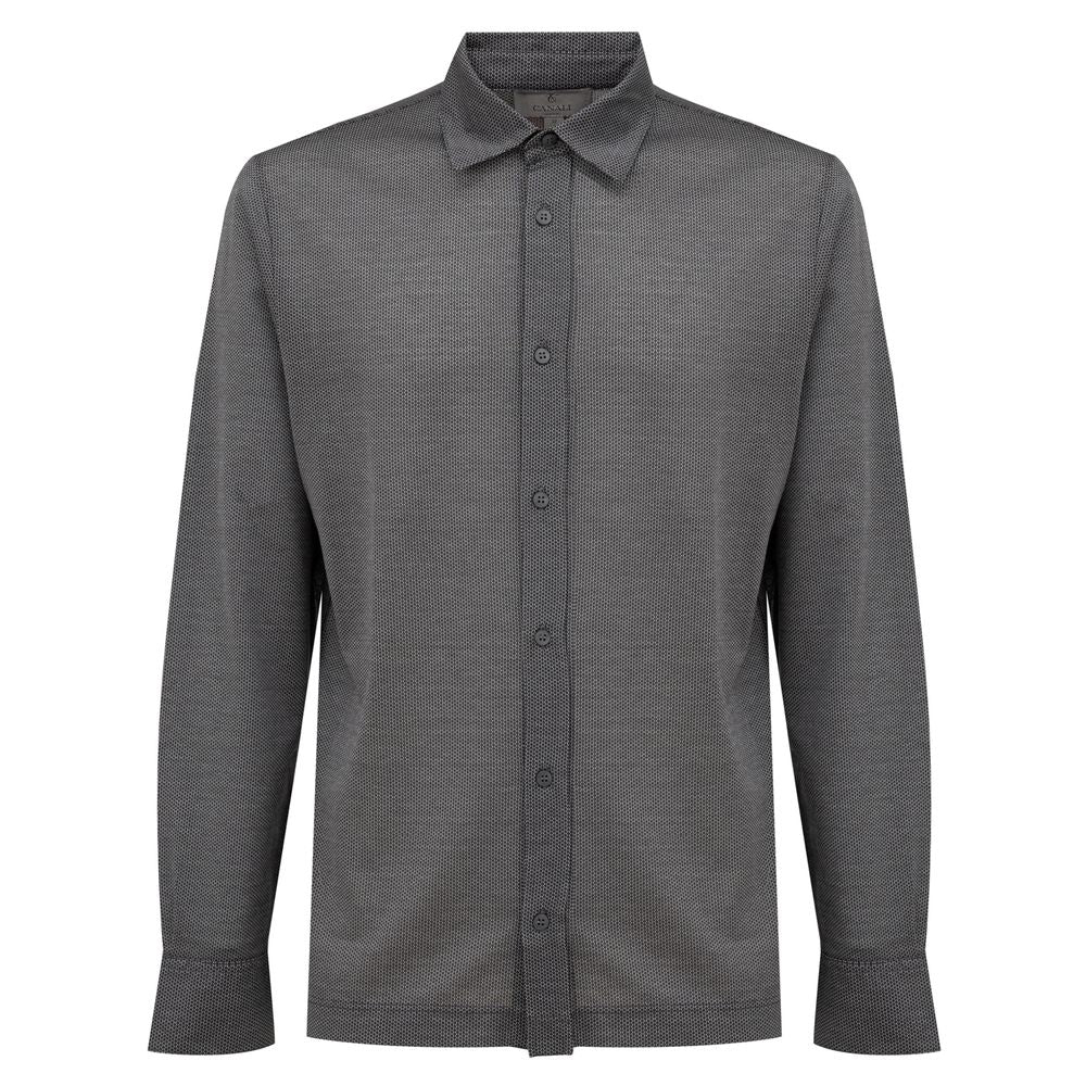 Gray Cotton Shirt