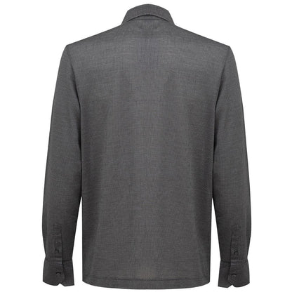 Gray Cotton Shirt
