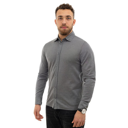 Gray Cotton Shirt
