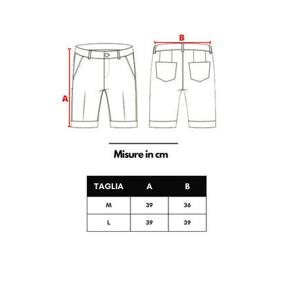 Red Polyester Swim Short