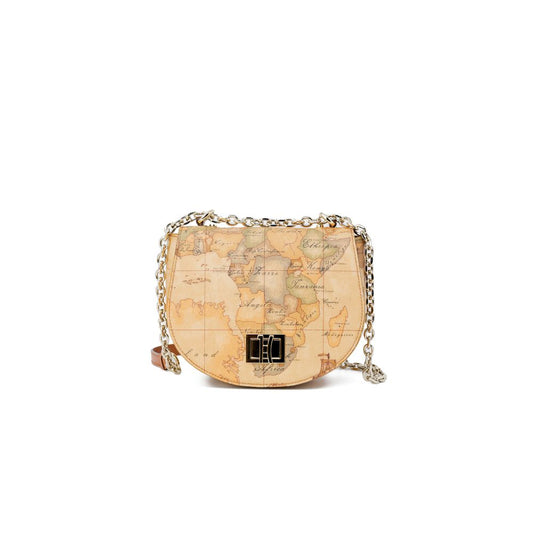 Beige Leather Handbag