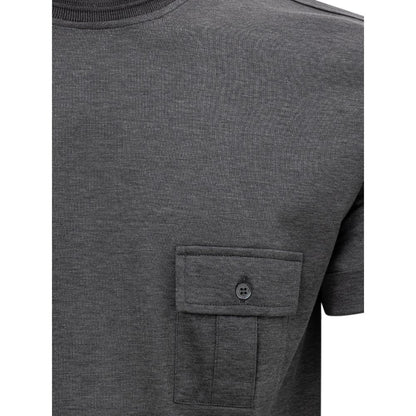 Gray Cotton T-Shirt