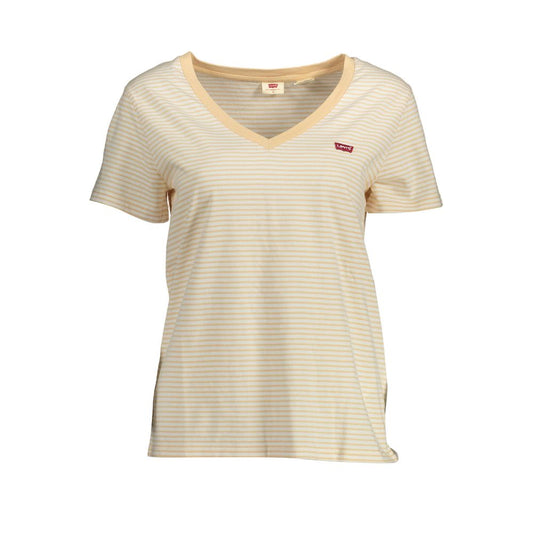 Beige Cotton Women Top