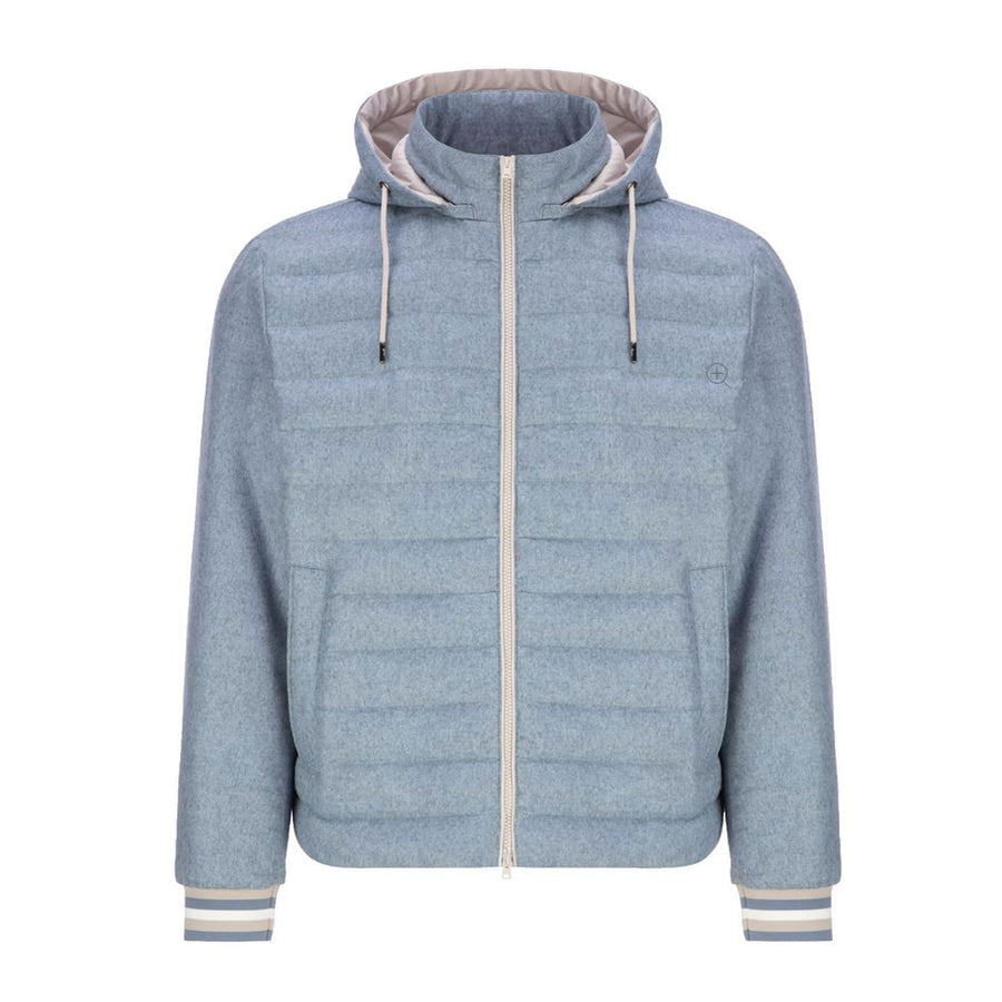 Blue Silk Jacket