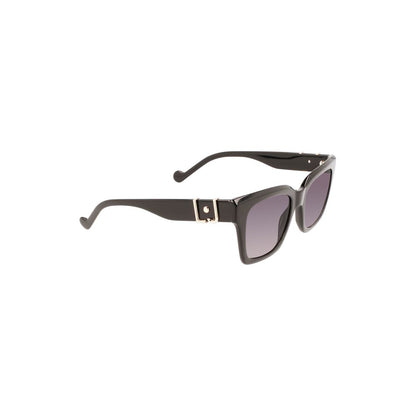 Black Acetate Women's Sunglass