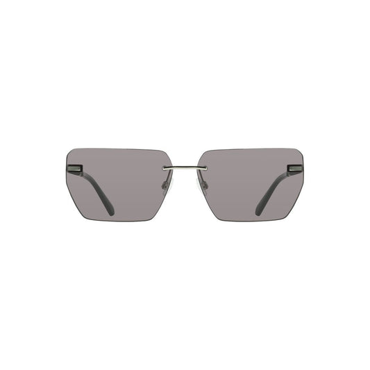 Gray Metal Sunglasses