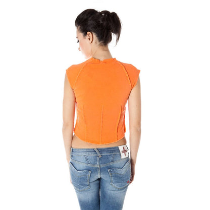 Orange Cotton Unisex T-Shirt