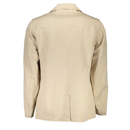 Beige Cotton Jacket