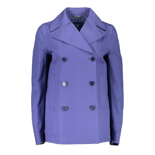 Blue Cotton Jackets & Coat