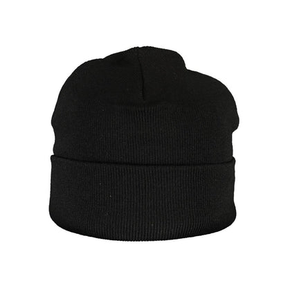 Black Marabou Men Cap