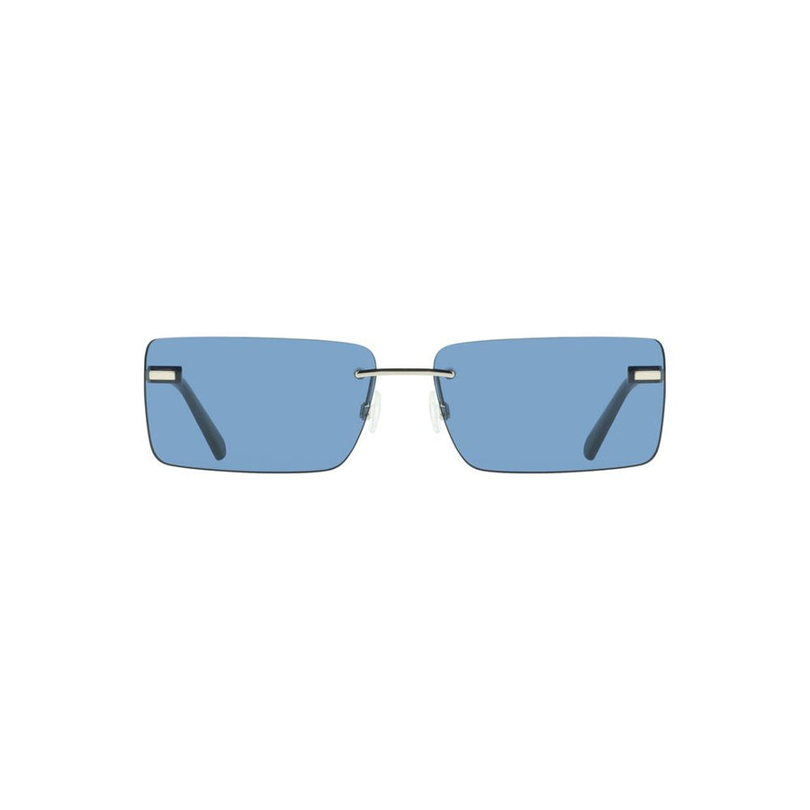 Blue Metal Women Sunglass