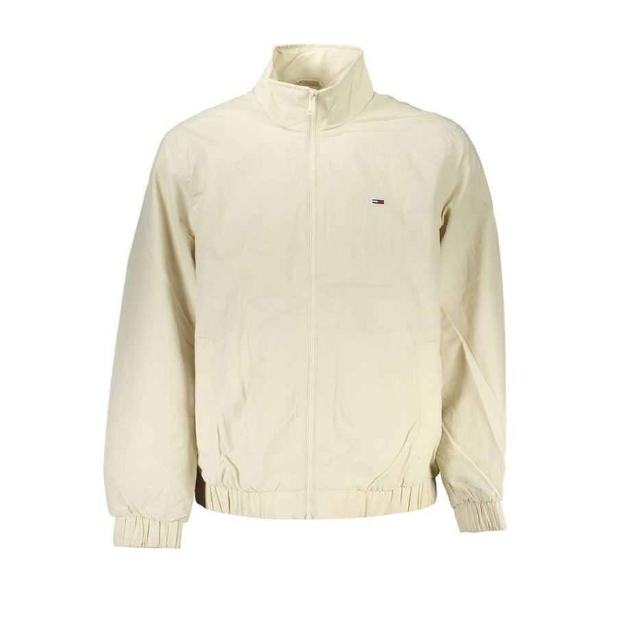 Beige Polyamide Men Jacket