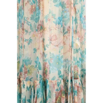 Long floral Skirt