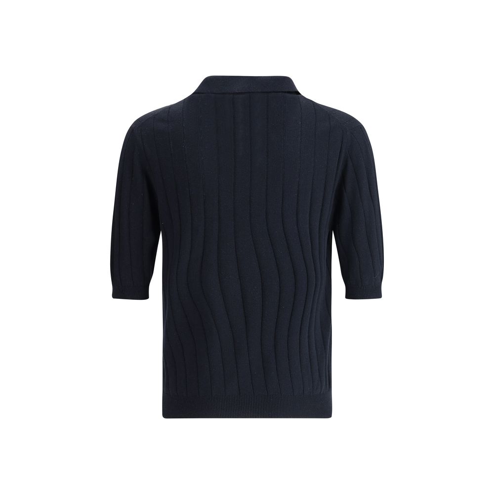 Silk Polo Shirt