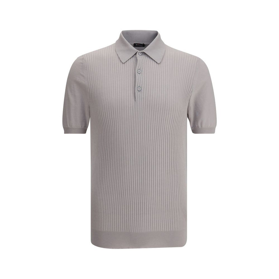 Ribbed Polo Shirt