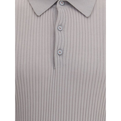 Ribbed Polo Shirt