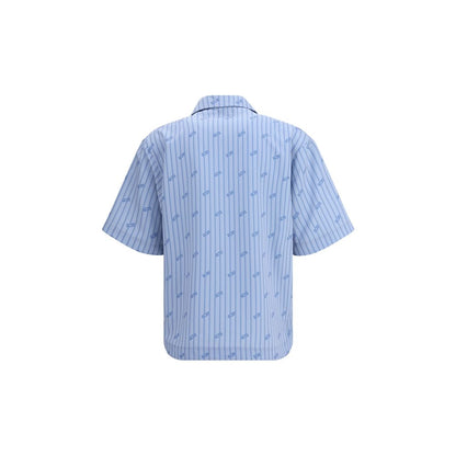 Pinstripe Bowling Shirt