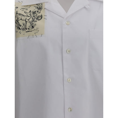 Shirt with applied print