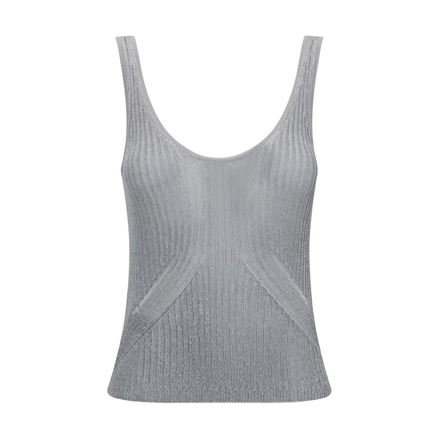 Metallic Knit Top