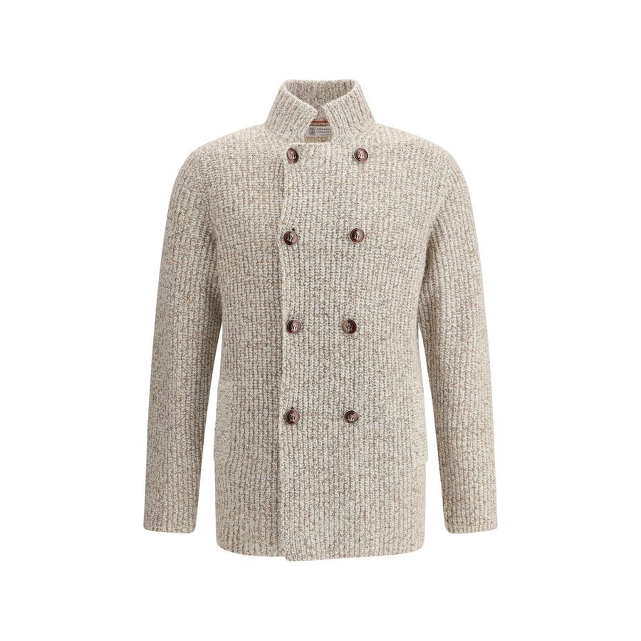 Beige Fleece Wool Coat