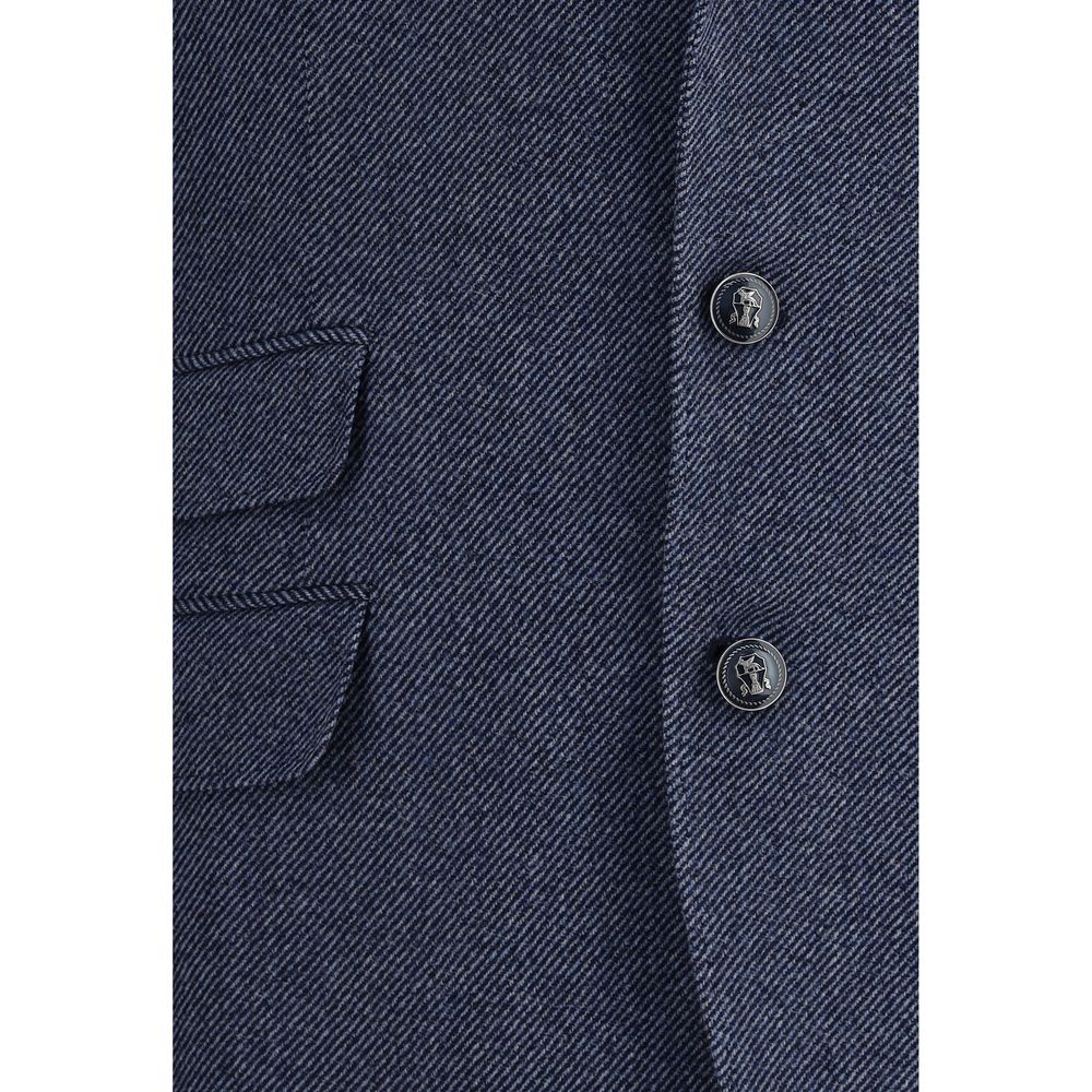 Blue Wool Blazer