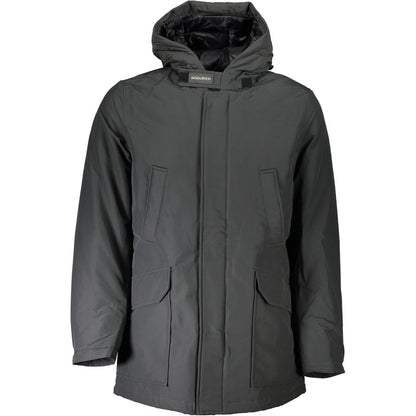 Brown Cotton Men Jacket