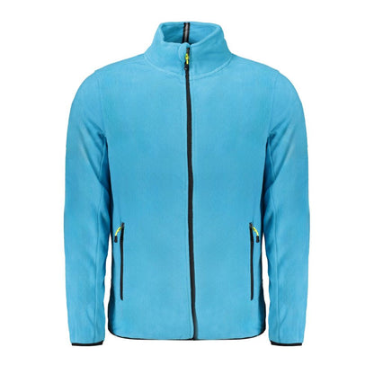 Blue Polyester Men's Sweater