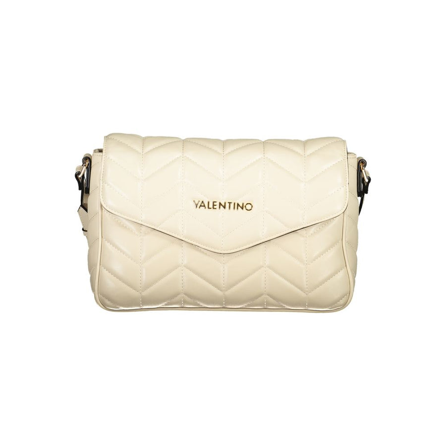 Beige Polyethylene Handbag