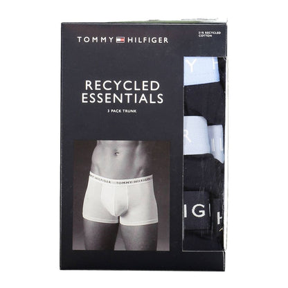 Black Cotton Men Boxer Trio Pack