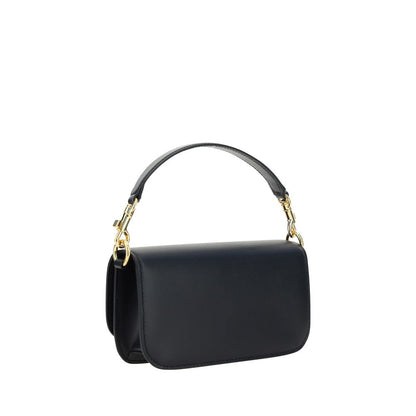 Black Calf Leather Bos Taurus Handbag