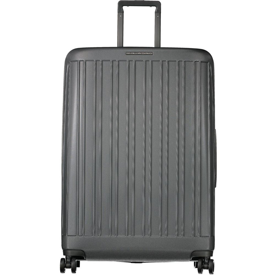Gray Polycarbonate Men Luggage