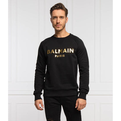 Black Cotton Sweater