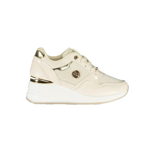 Beige Synthetic Women Sneaker