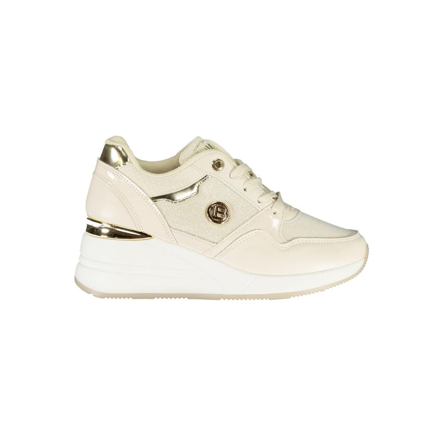 Beige Synthetic Women Sneaker