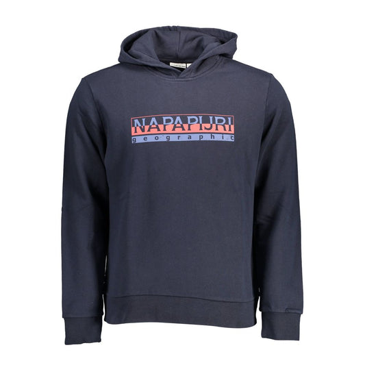 Blue Cotton Men's Sweater