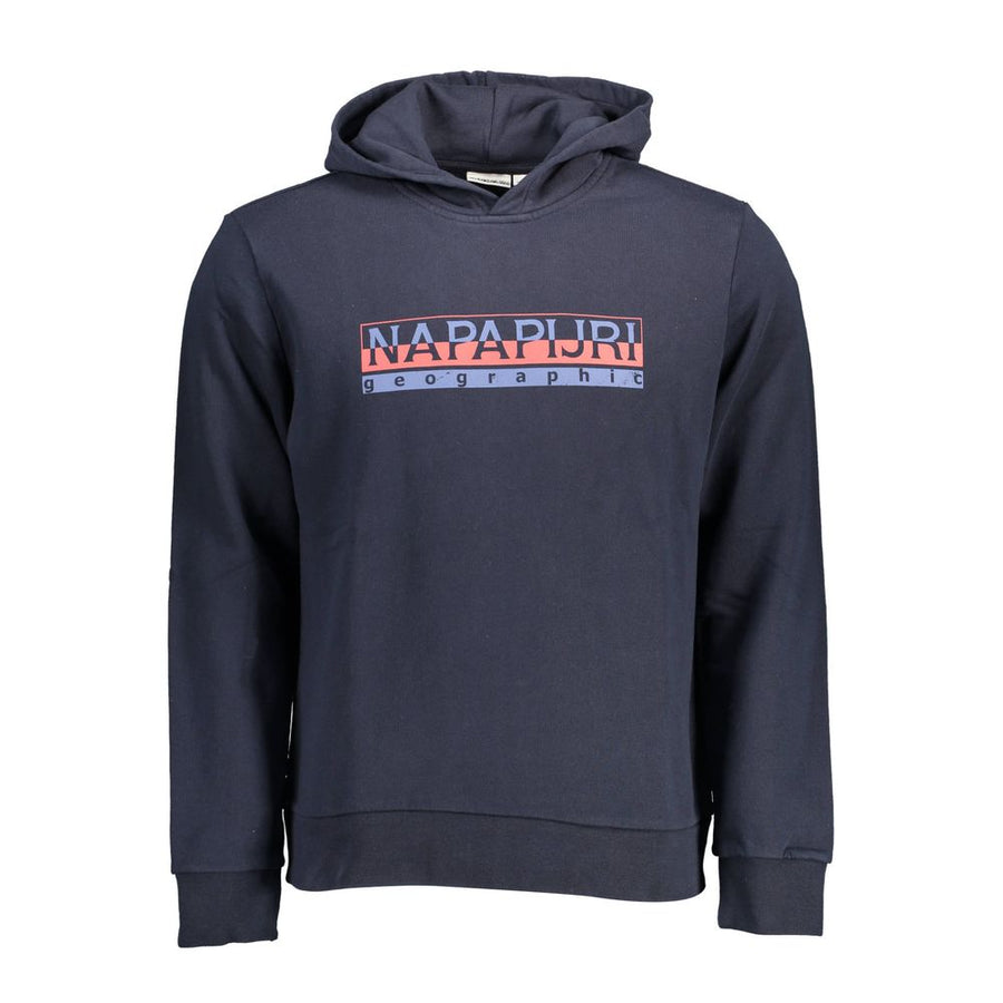 Blue Cotton Men's Sweater